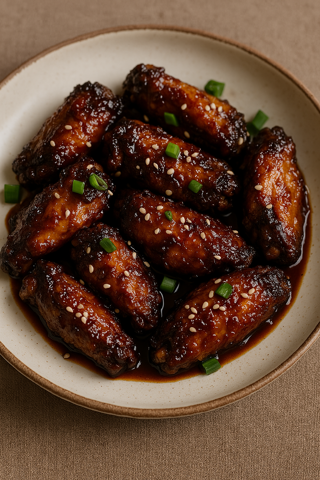 Delicious Soy Garlic Chicken Wings at Home
