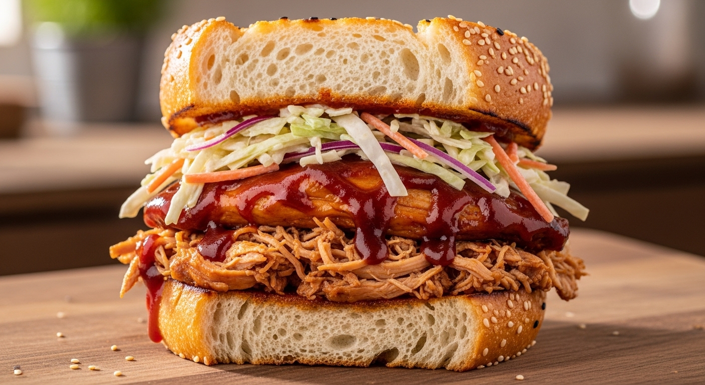 BBQ chicken sandwich recipe