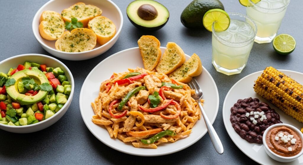 What to Serve with Chicken Fajita Pasta