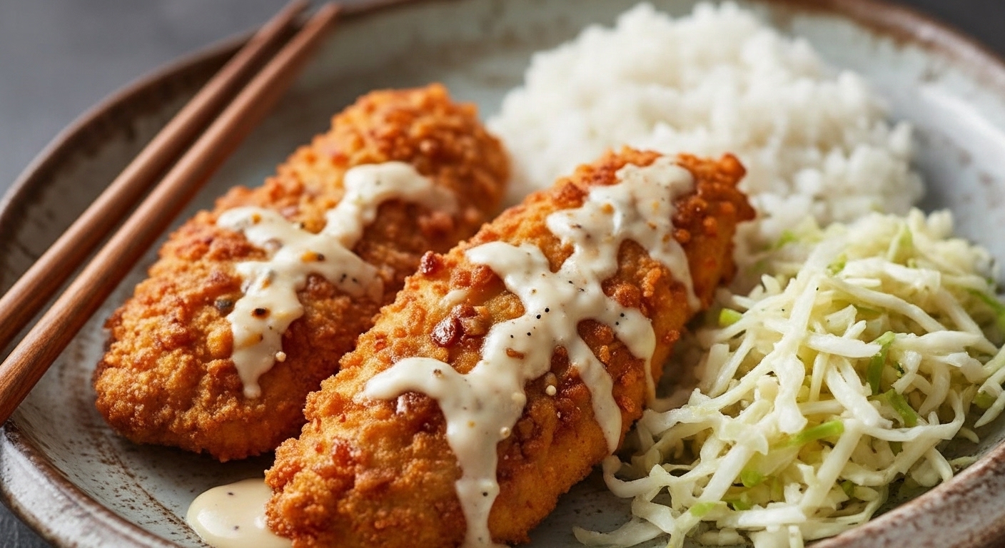 Crispy Chicken Nanban with Tartar Sauce