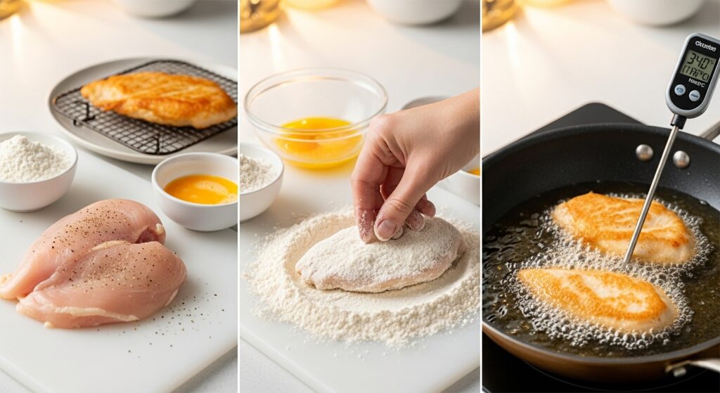 Prepare nanban chicken