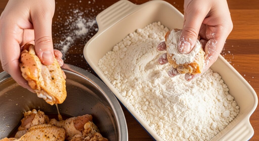 chicken wings coating