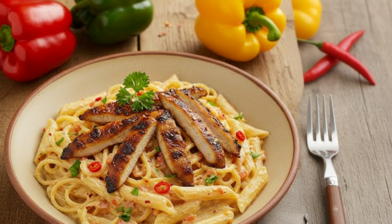 The Best Jerk Chicken Pasta Recipe (Bold & Creamy!)