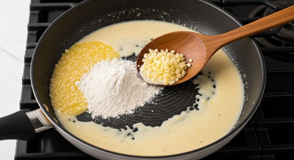 Garlic Parmesan Cream Sauce