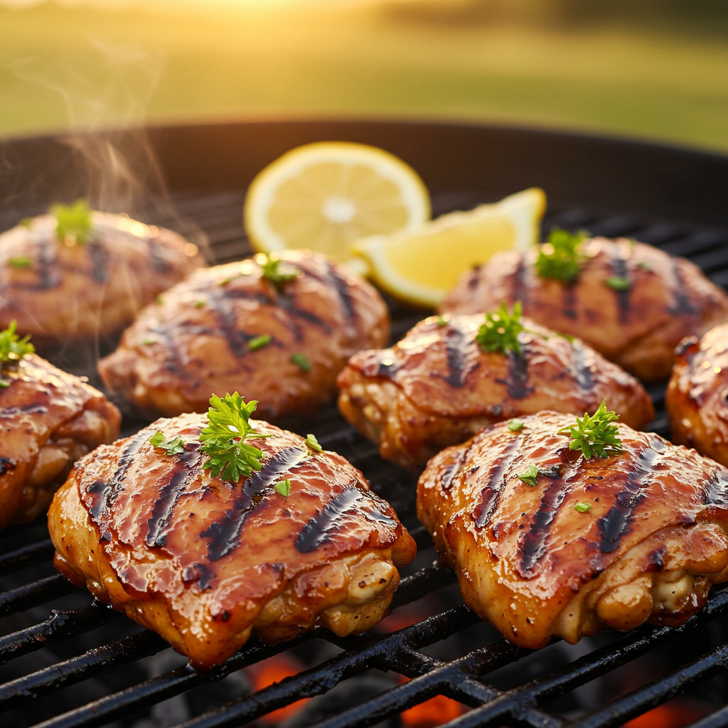 bbq boneless chicken thighs