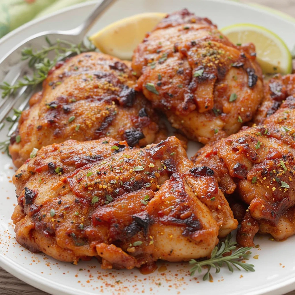 Spanish BBQ chicken